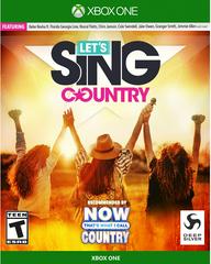 Letâ€™s Sing: Country - Xbox One