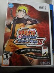 Naruto Shippuden Clash of Ninja Revolution 3 [Limited Edition] - Wii