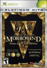 Elder Scrolls III Morrowind Platinum [Game of the Year] - Xbox