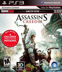 Assassin's Creed III - Playstation 3 [Gamestop Edition]