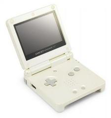 Pearl White Gameboy Advance SP [AGS-001] - GameBoy Advance