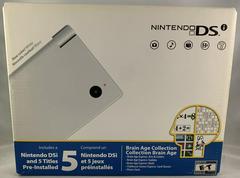 Nintendo DSi White [Brain Age Collection Bundle] - Nintendo DS