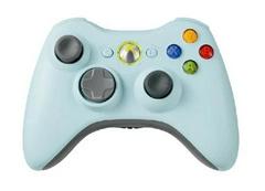 Light Blue Xbox 360 Wireless Controller - Xbox 360