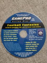 GamePro Action Disc Football Fantasies - Playstation 2