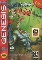 Earthworm Jim [Cardboard Box] - Sega Genesis