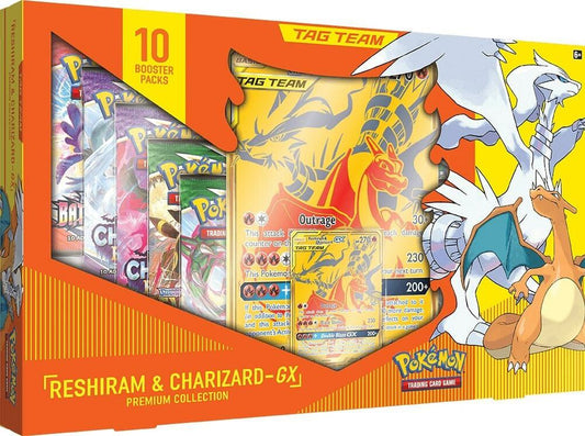 Pikachu Reshiram & Charizard GX Premium Collection