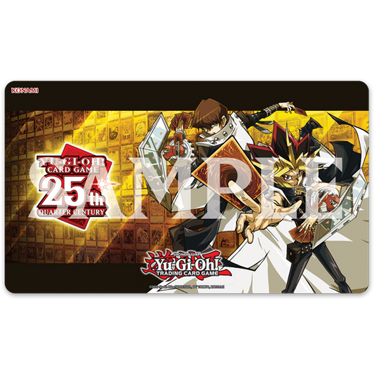 Yugioh Yugi & Kaiba Quarter Century Playmat