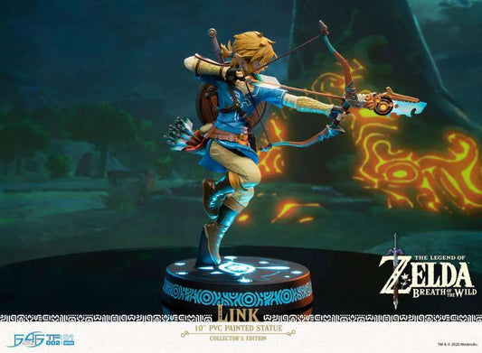 Link Breath of the Wild Collector's Edition PVC Statue First 4 Figures