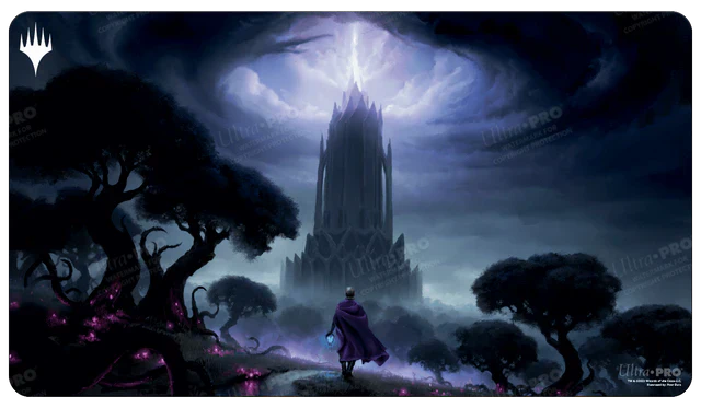 Ultra Pro Wilds of Eldraine Black Playmat Virtue of Persistence