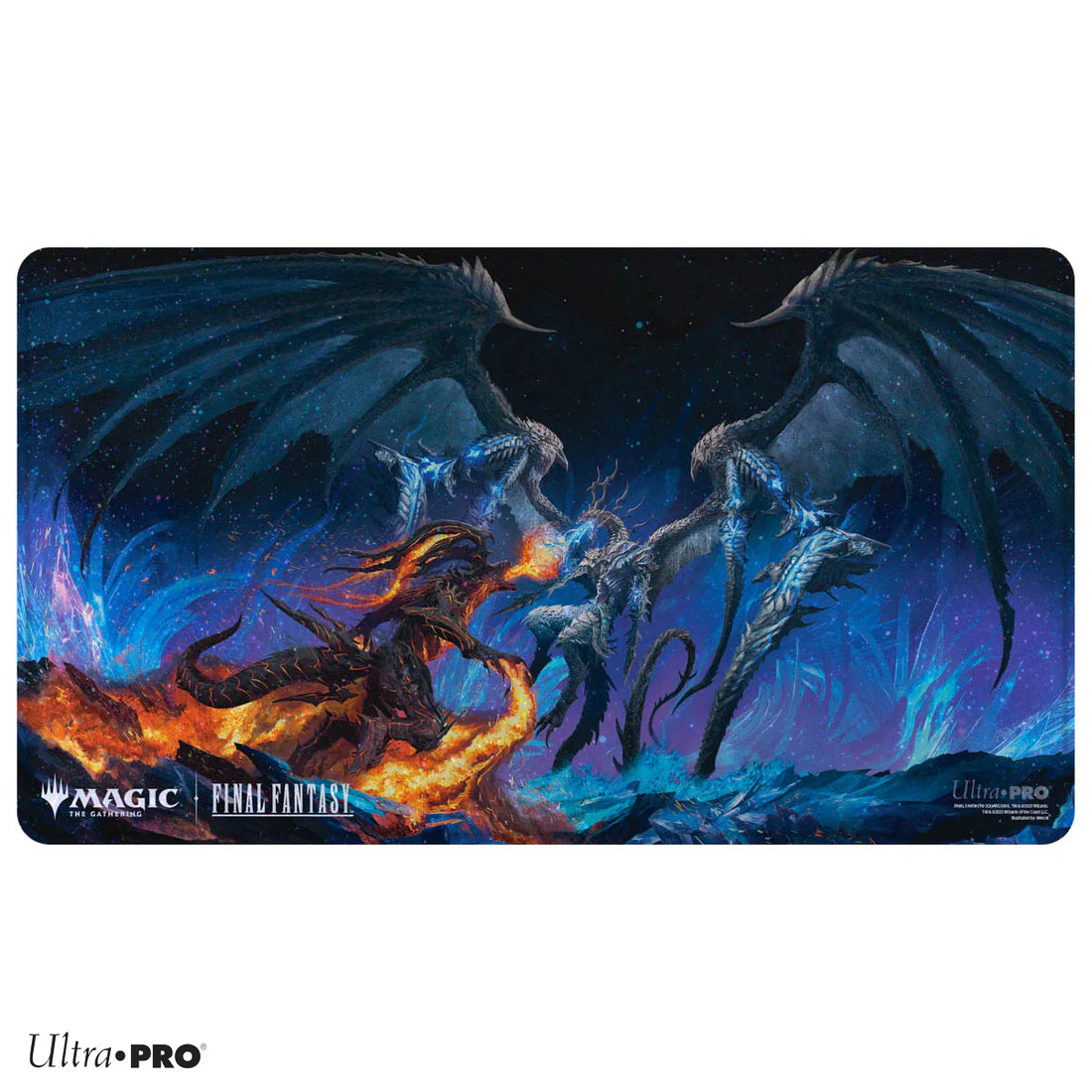 Ultra Pro Final Fantasy Bahamut and Ifrit Holofoil Playmat