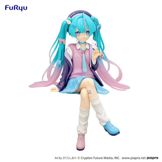 Hatsune Miku Love Blazer Navy Noodle Stopper Figure
