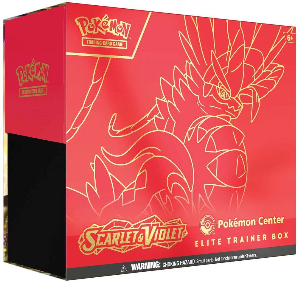 Scarlet & Violet Pokemon Center Elite Trainer Box