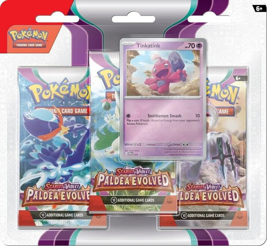 Paldea Evolved 3-Pack Blister