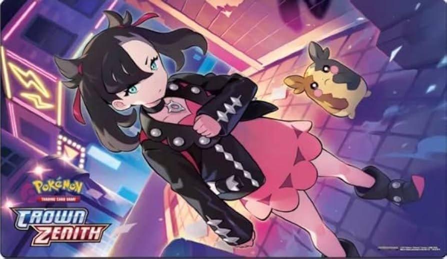 Pokemon Crown Zenith Marnie Playmat