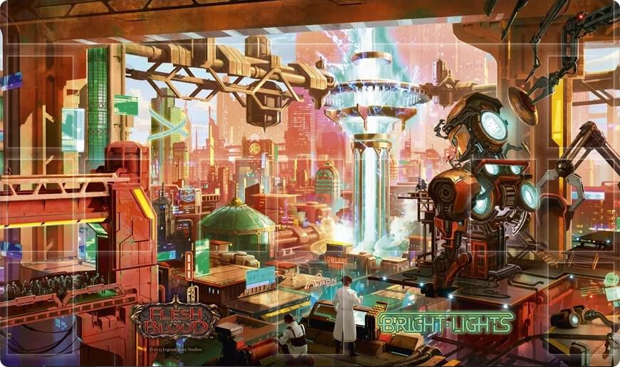 Flesh and Blood Bright Lights Playmat