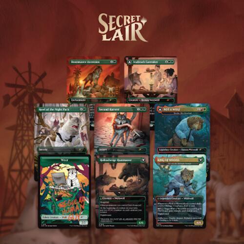 Secret Lair Drop Series Not a Wolf