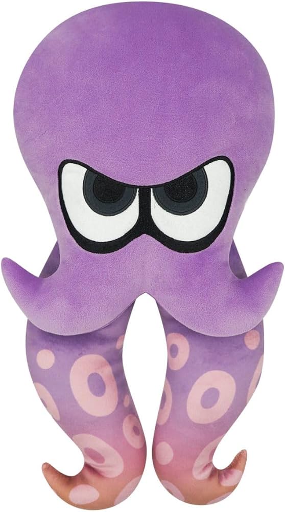 Splatoon Purple Octoling Octopus 16" Plush