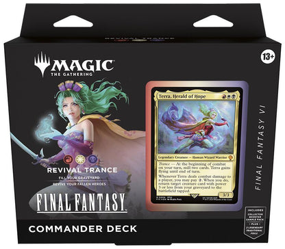 Magic Final Fantasy Commander Decks