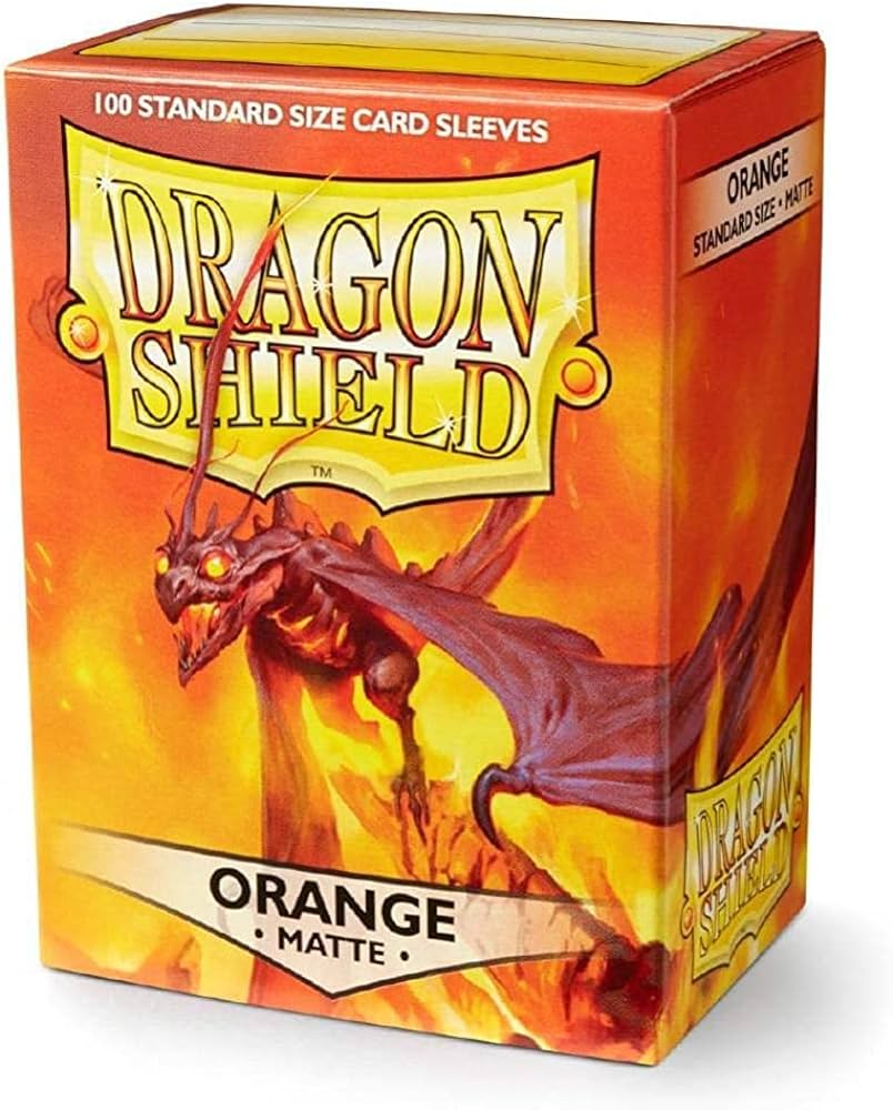Dragon Shield Matte 100ct Standard Size Sleeves