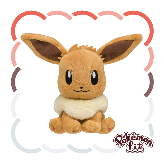 Eevee Pokemon Fit Plush