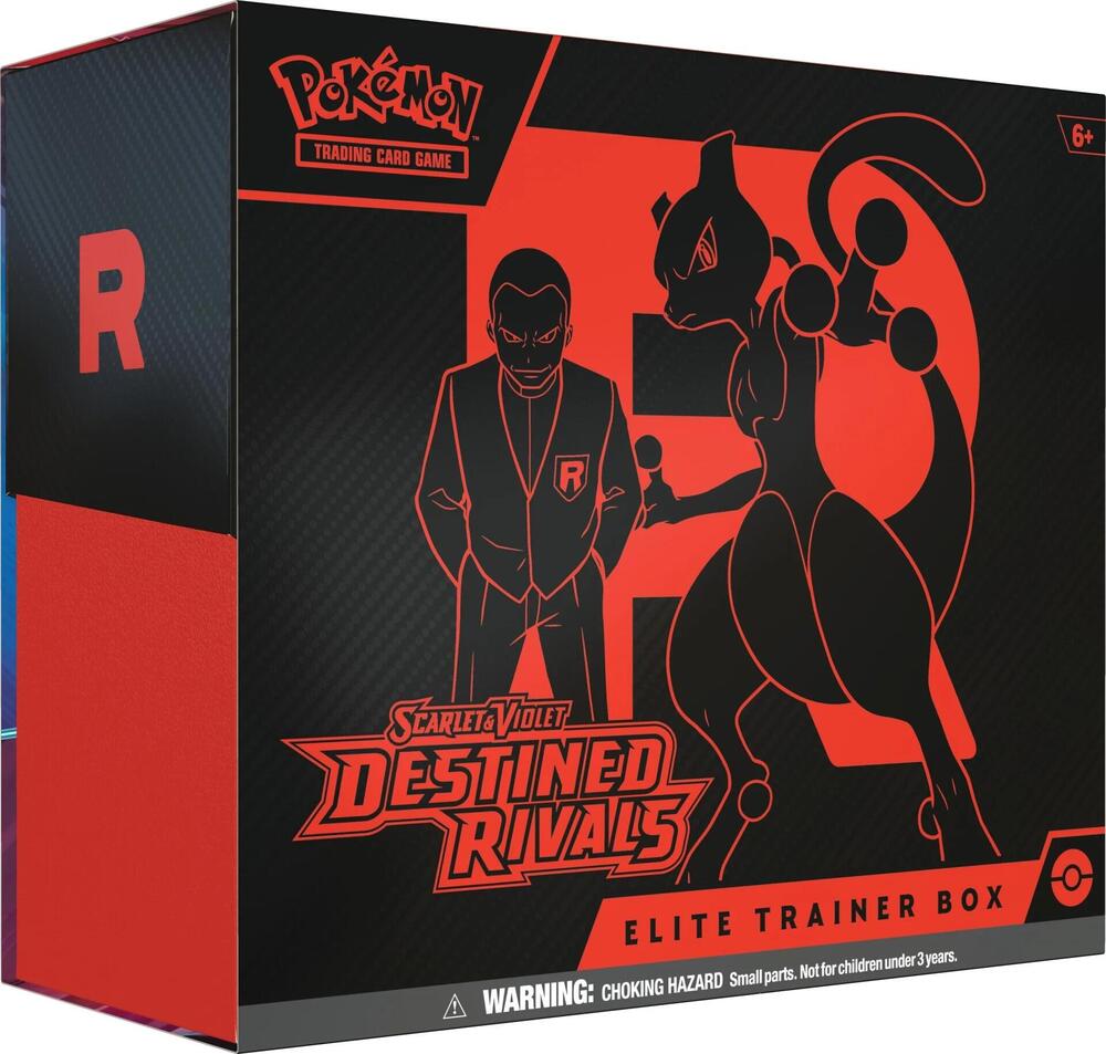 Pokemon Destined Rivals Elite Trainer Box (Cosmetic wear)