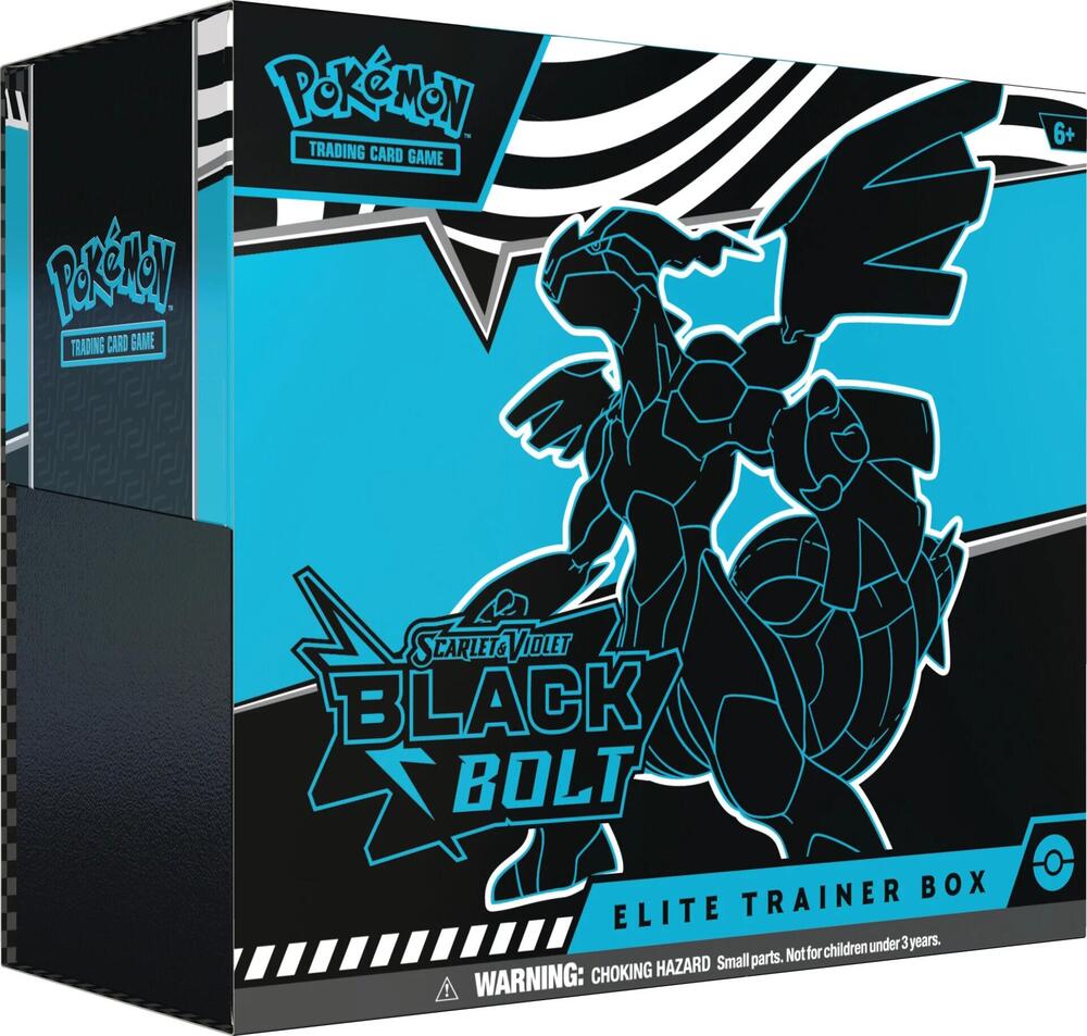 Pokemon Black Bolt Elite Trainer Box (Cosmetic wear)