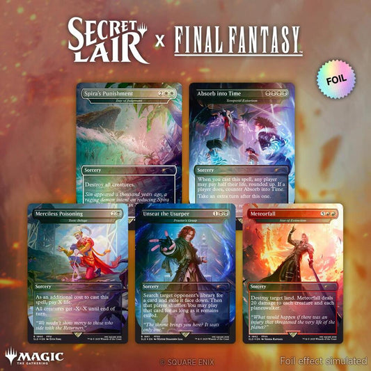 Secret Lair Drop Series x Final Fantasy: Game Over - Rainbow Foil Edition