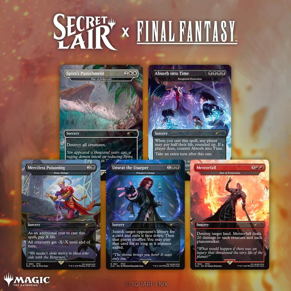 Secret Lair Drop Series x Final Fantasy: Game Over