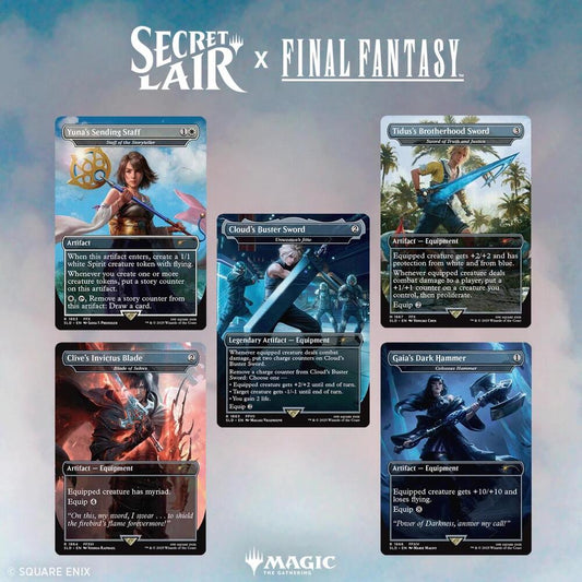 Secret Lair Drop Series x Final Fantasy: Weapons