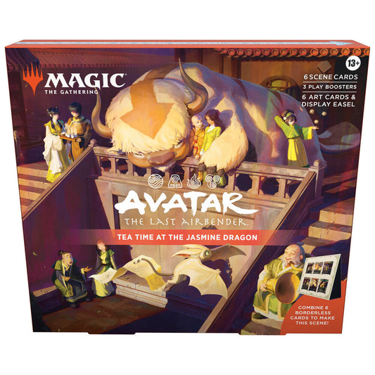 Avatar The Last Airbender Scene Box: Tea Time at the Jasmine Dragon