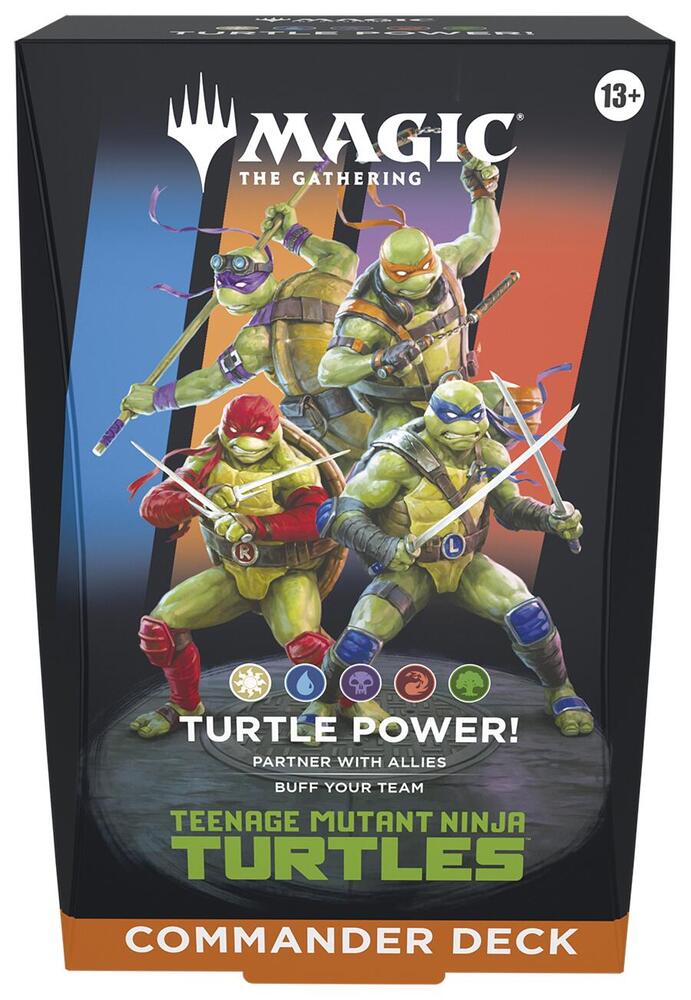 Magic Teenage Mutant Ninja Turtles Commander Deck - Turtle Power! [PREORDER]