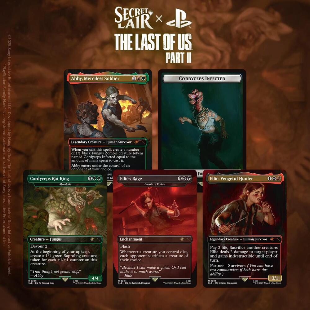 Secret Lair x The Last of Us Part 2