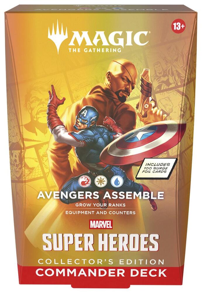 Magic Marvel Super Heroes Collector's Edition Commander Deck
