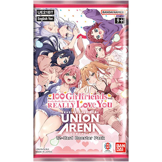 Union Arena The 100 Girlfriends Who Really, Really, Really, Reallyy, REALLY Love You Booster Pack