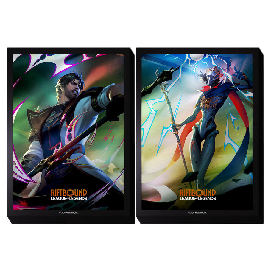 Riftbound League of Legends Jace vs. Viktor Sleeves