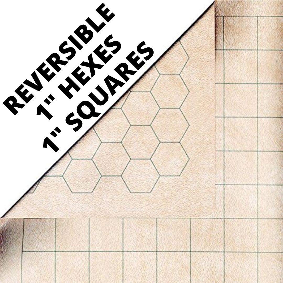 Chessex Battlemat 1 in Square/Hex Reversible Mat
