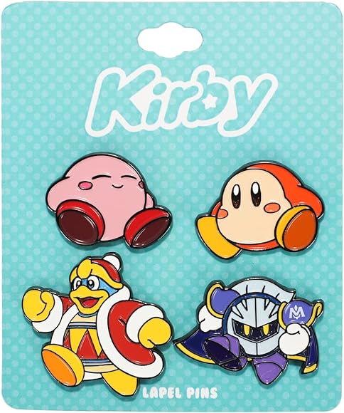 Sleepy Kirby Characters Lapel Pin