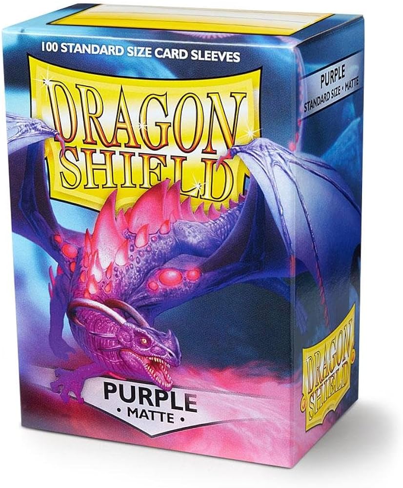 Dragon Shield Matte 100ct Standard Size Sleeves