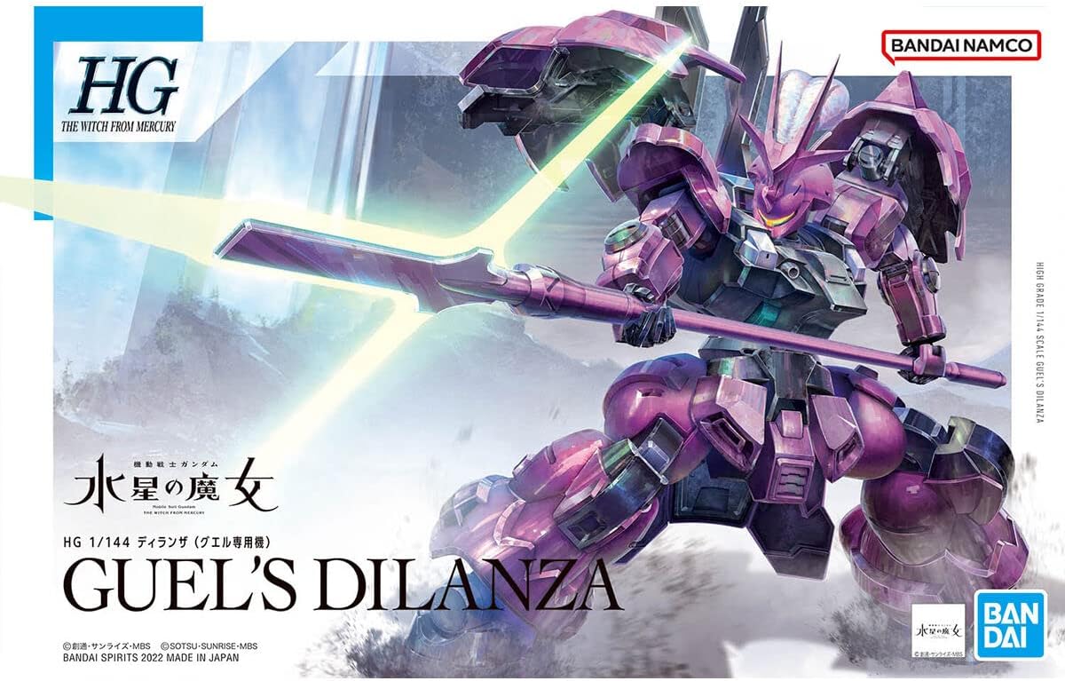Guel's Dilanza Witch From Mercury Gundam HG