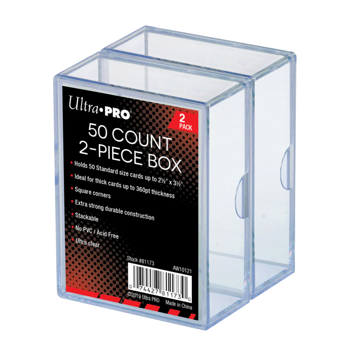 Ultra Pro 50 Count 2-Piece Box