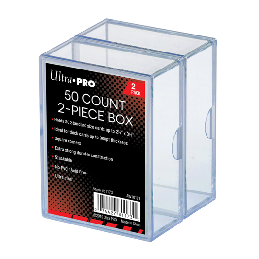 Ultra Pro 50 Count 2-Piece Box