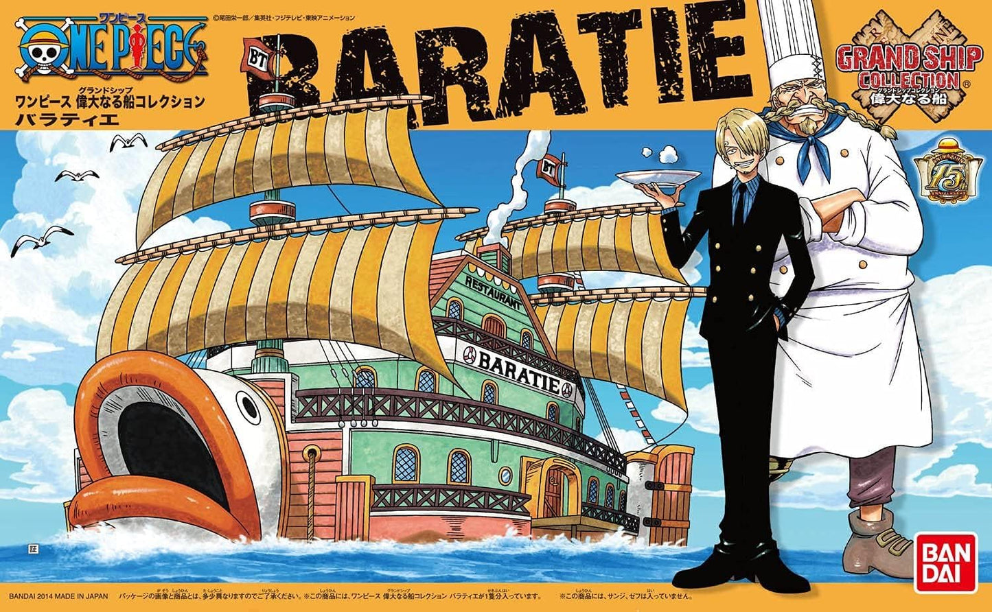 One Piece Baratie Ship Model Kit