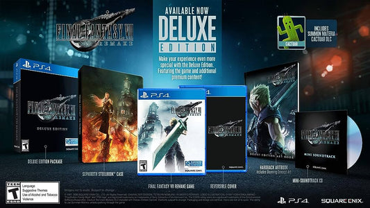 Final Fantasy VII Remake [Deluxe Edition] - Playstation 4