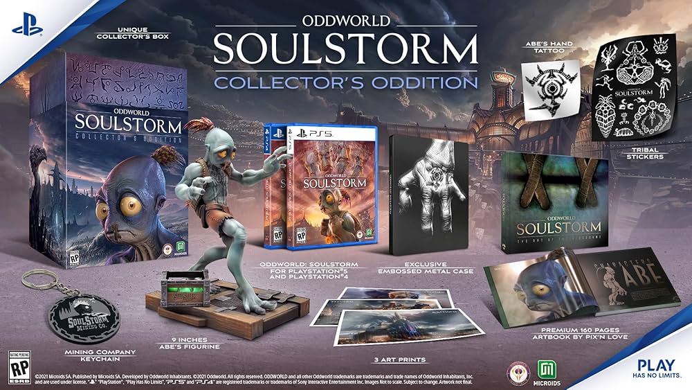Oddworld Soulstorm Collector's Edition - Playstation 5