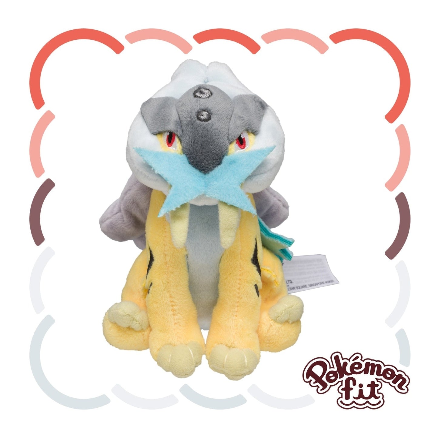 Raikou Pokemon Fit Plush