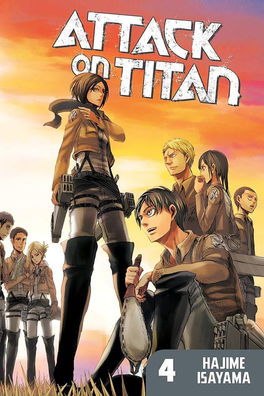 Attack on Titan Vol. 4 - Used - Good Condition