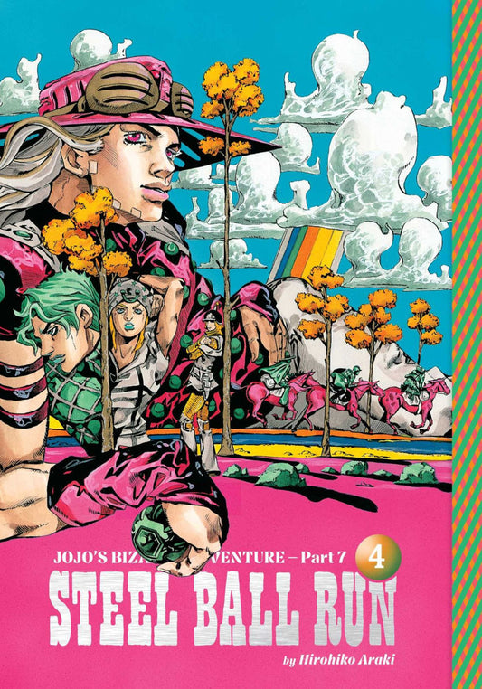 Jojo's Bizarre Adventure Part 7 Steel Ball Run Vol. 4