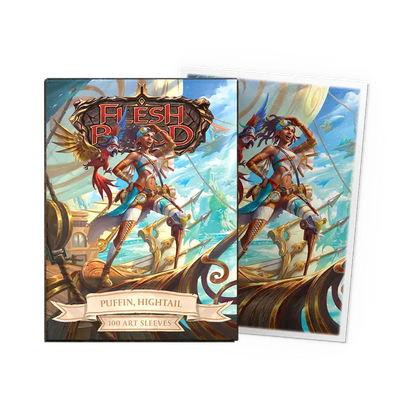 Flesh and Blood Dragon Shield Art Brushed 100ct Standard Size Sleeves