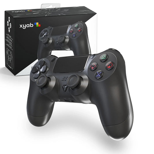 XYAB Pitch Black Playstation 4 Wireless Controller