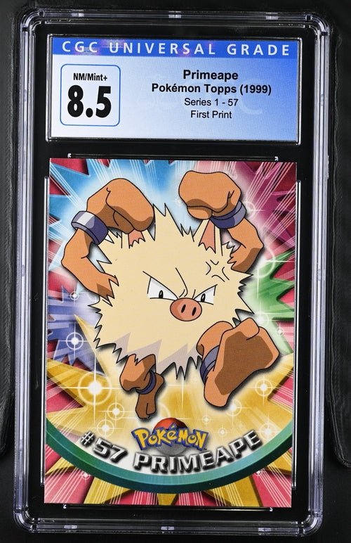 CGC 8.5 Primeape #57 Topps Series 1